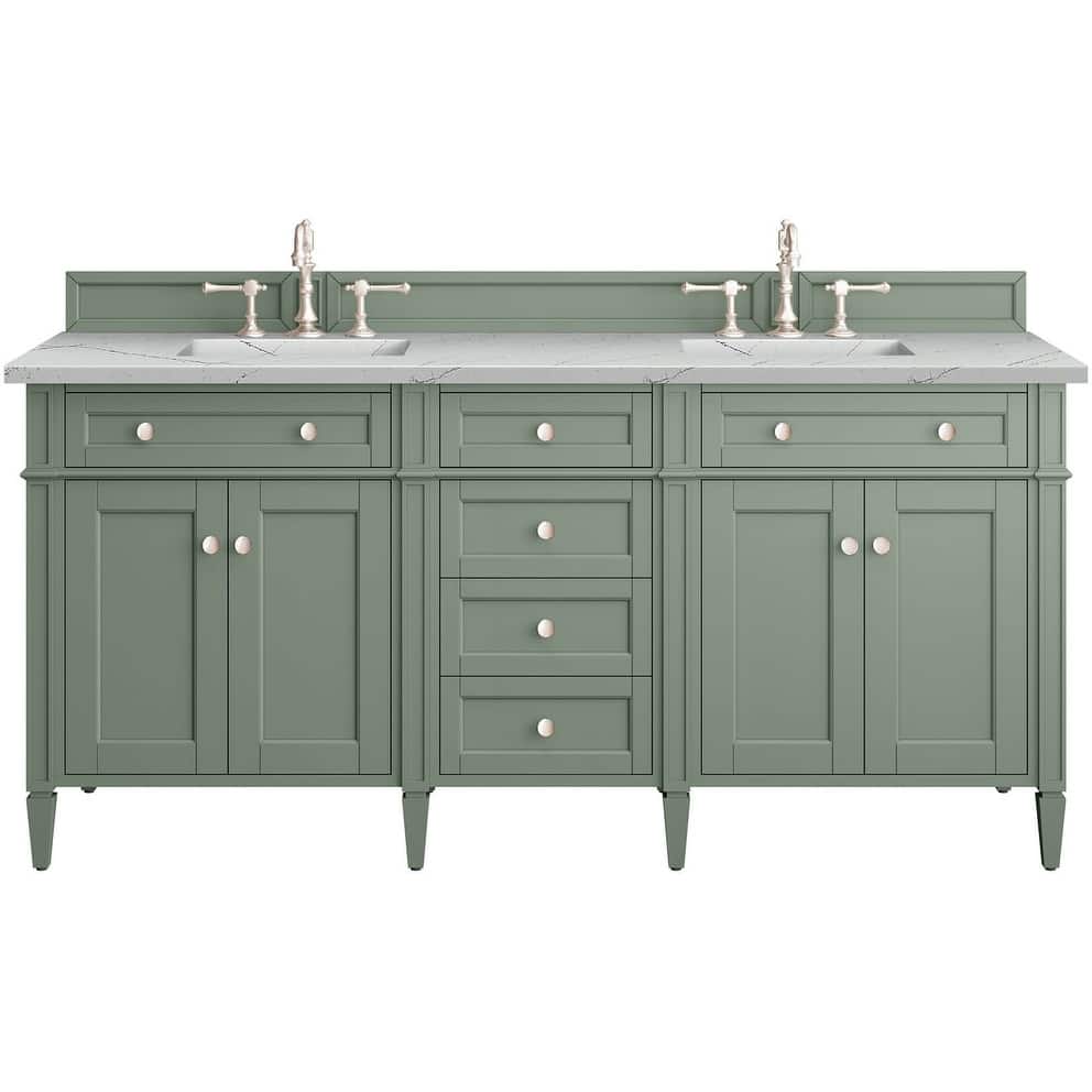 James Martin Vanities 650-V72-FENC Brittany 72" Free Standing Double