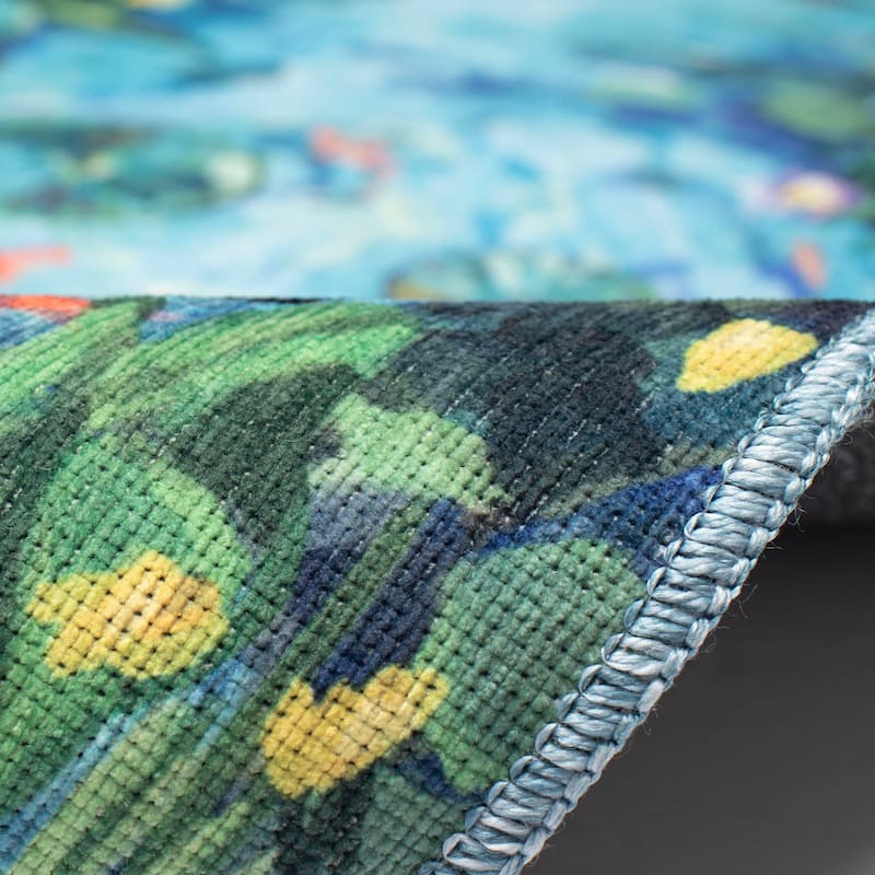 Liora Manne Impressions Peace Pond Indoor/Outdoor Mat