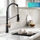 preview thumbnail 42 of 49, KRAUS Allyn Commercial 2-Function 1-Handle Pull Down Kitchen Faucet