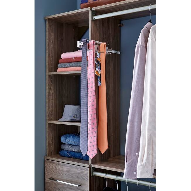 ClosetMaid SuiteSymphony Sliding Tie and Belt Rack