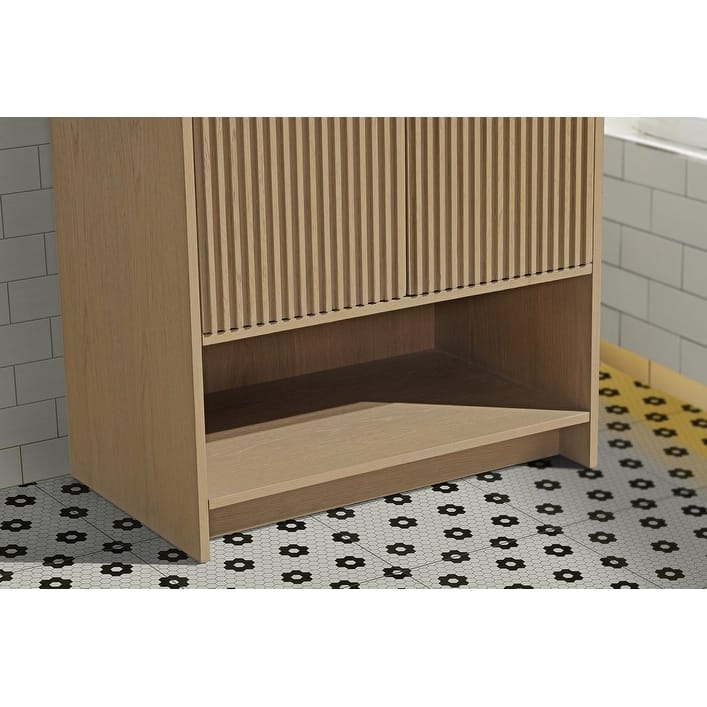 Ari Bath San Diego 30" Freestanding Bathroom Vanity Oak