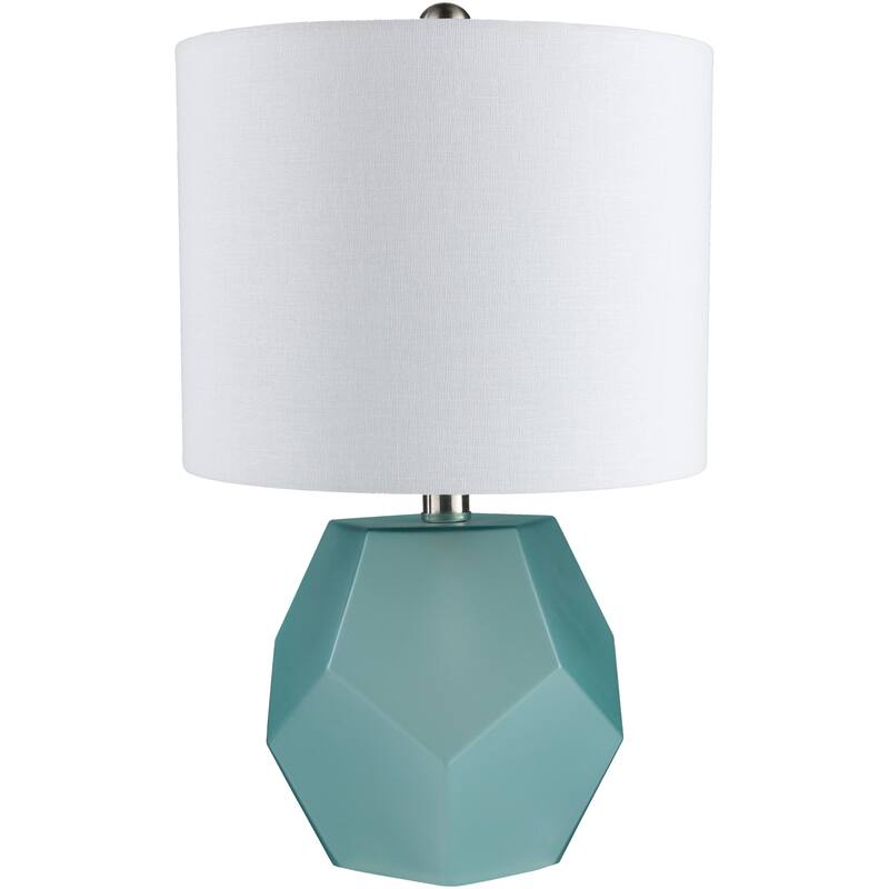 Artistic Weavers Otsu Aqua Modern Table Lamp - 17" H
