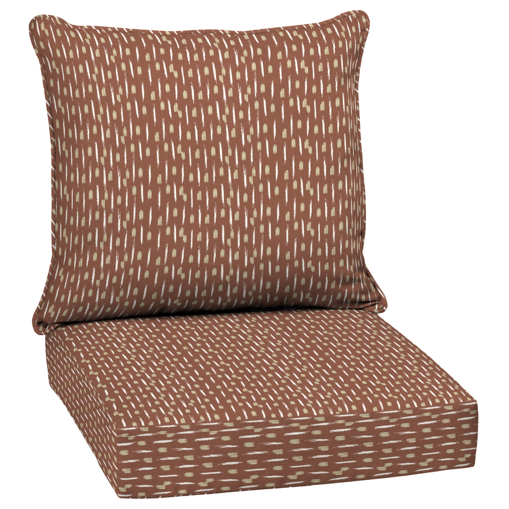Arden Selections 24x24 inch Outdoor Deep Seat Cushion Set On
