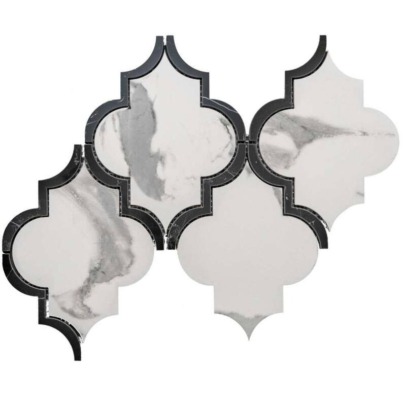 The Tile Life Stately Lantern 9x14 Porcelain Floor, Wall & Backsplash Tile