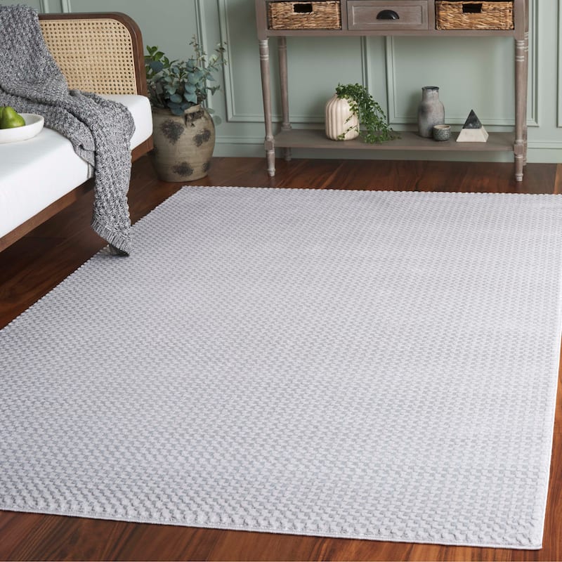 SAFAVIEH Slate Karyne Rug - Grey/Ivory - 4' x 6'