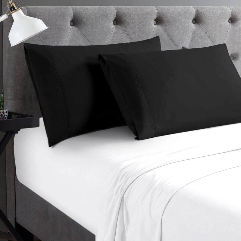 Swift Home 2-Piece Ultra Soft Double-Brushed Microfiber Pillowcase Set