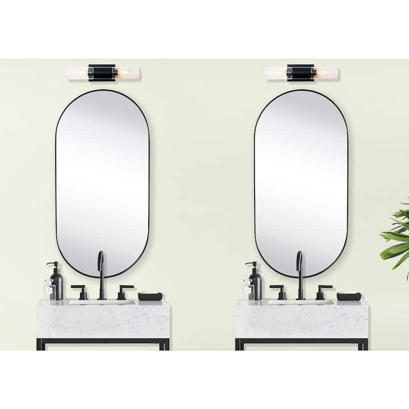TEHOME Cristos Metal Wall Mirror