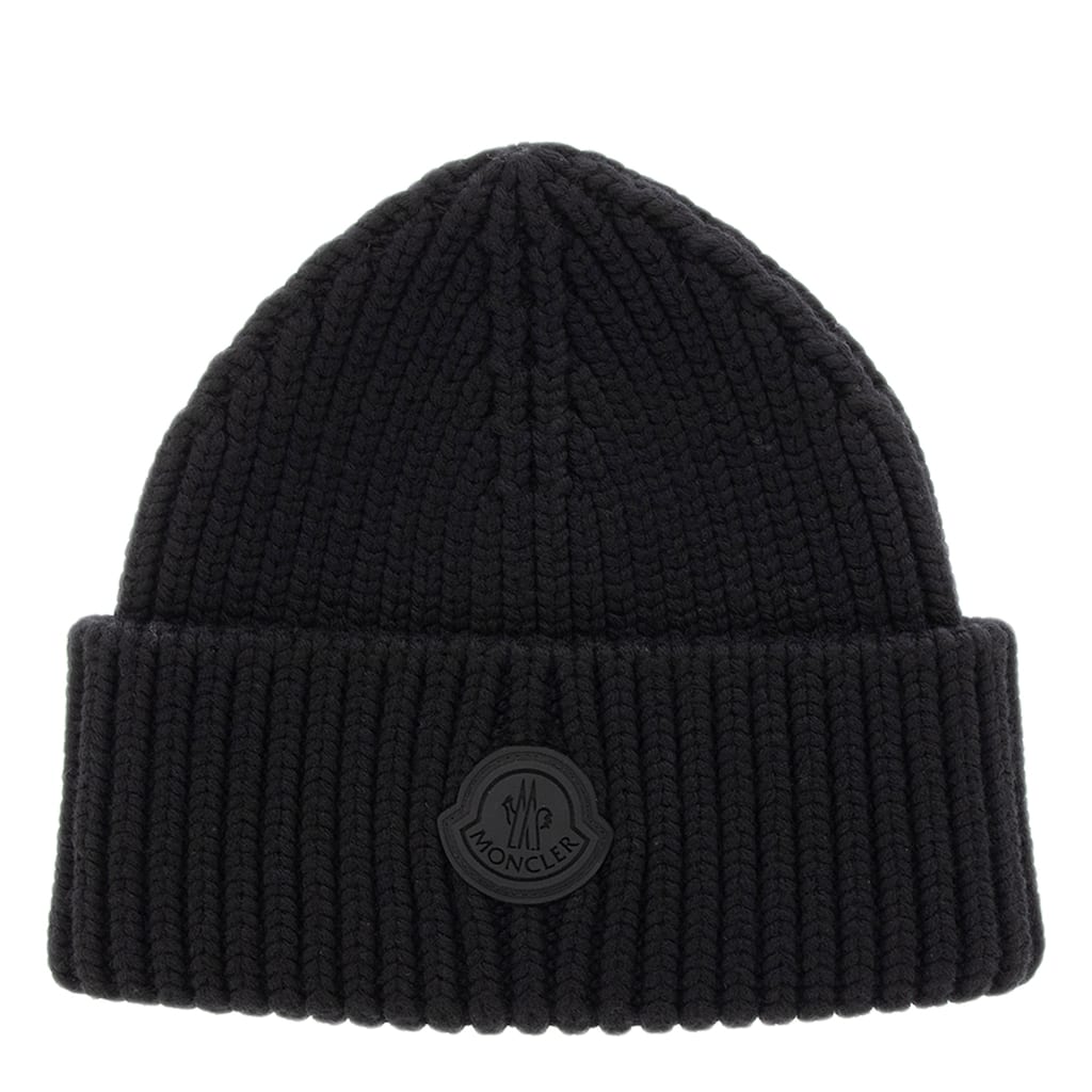 Moncler Logo Cotton Beanie