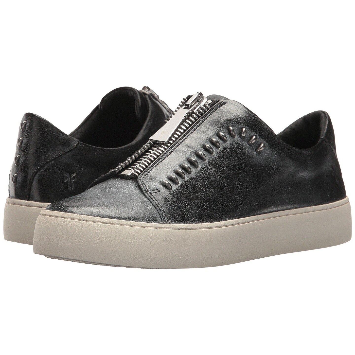 frye leather tennis shoes