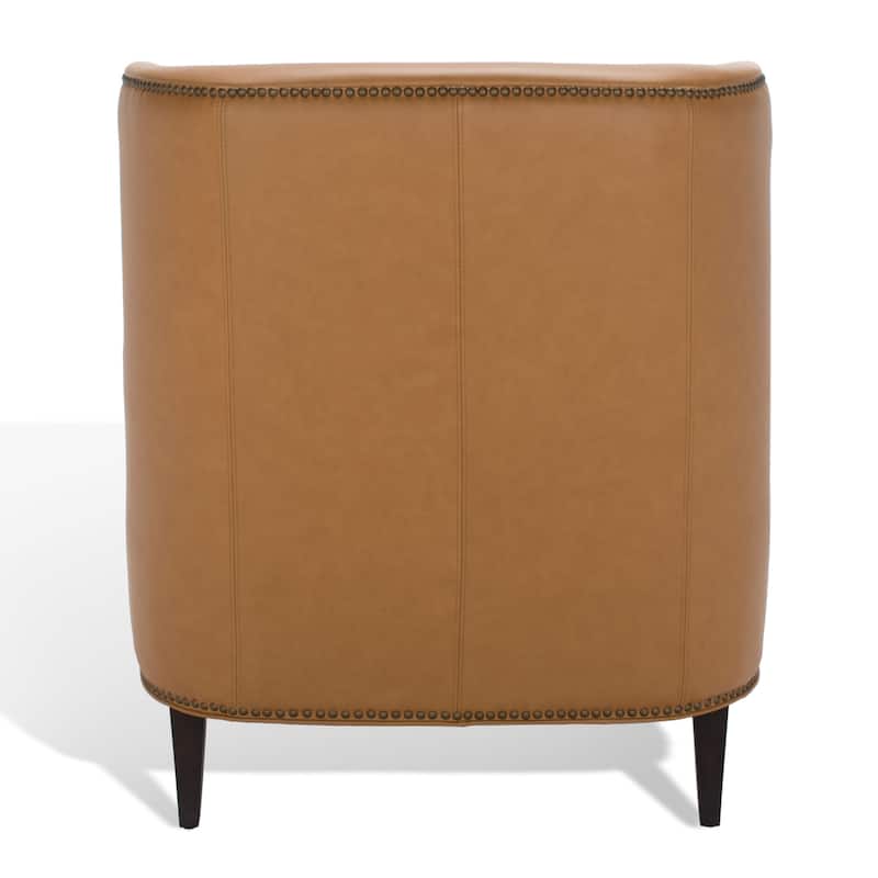 SAFAVIEH Couture Salbjorg Upholstered Chaise Lounger - 33 In W x 63 In D x 38.5 In H - 33Wx63Dx39H