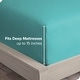 preview thumbnail 41 of 54, Bare Home 2-Pack Microfiber Fitted Bottom Sheets Deep Pocket