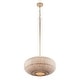 preview thumbnail 4 of 4, Crystorama Lighting Group ZAN-9014 Zanzibar 3 Light 22" Wide Pendant