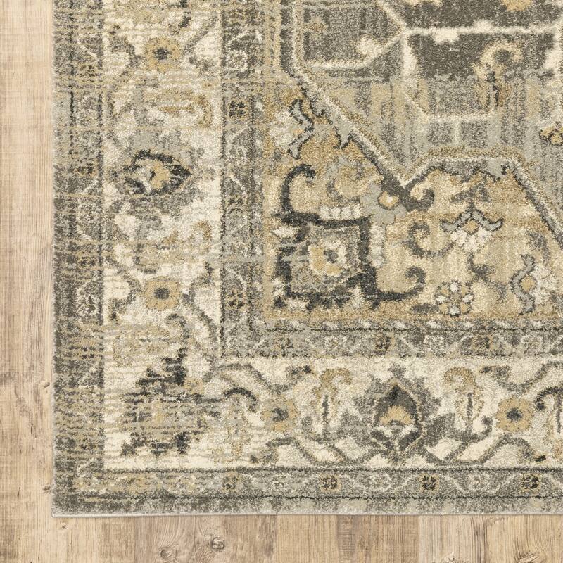 Vista Home Freya Vintage Medallion Area Rug