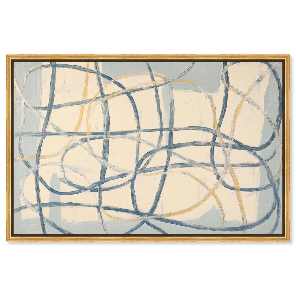 Unbroken Line I Canvas by Art Remedy