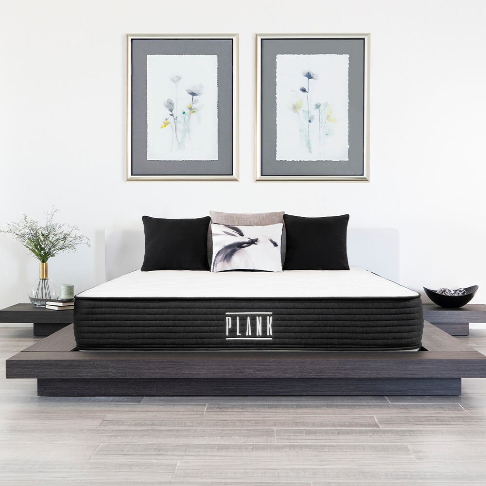 Brooklyn Bedding Plank 10-Inch Two-Sided Firm Mattress with Cooling Top