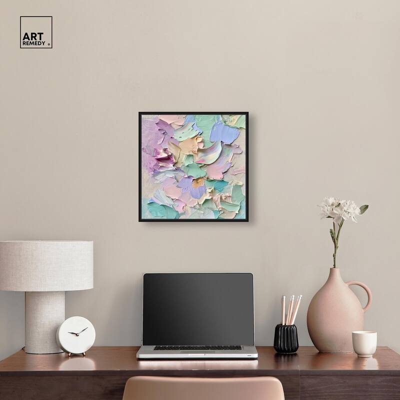 Flowing Mousse II Canvas by Art Remedy