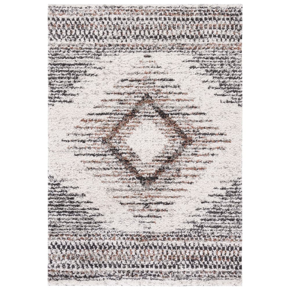 SAFAVIEH Jericho Shag Kendra Boho 1.2-inch Thick Rug