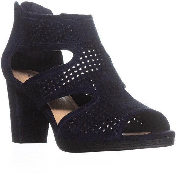 navy gladiator heels