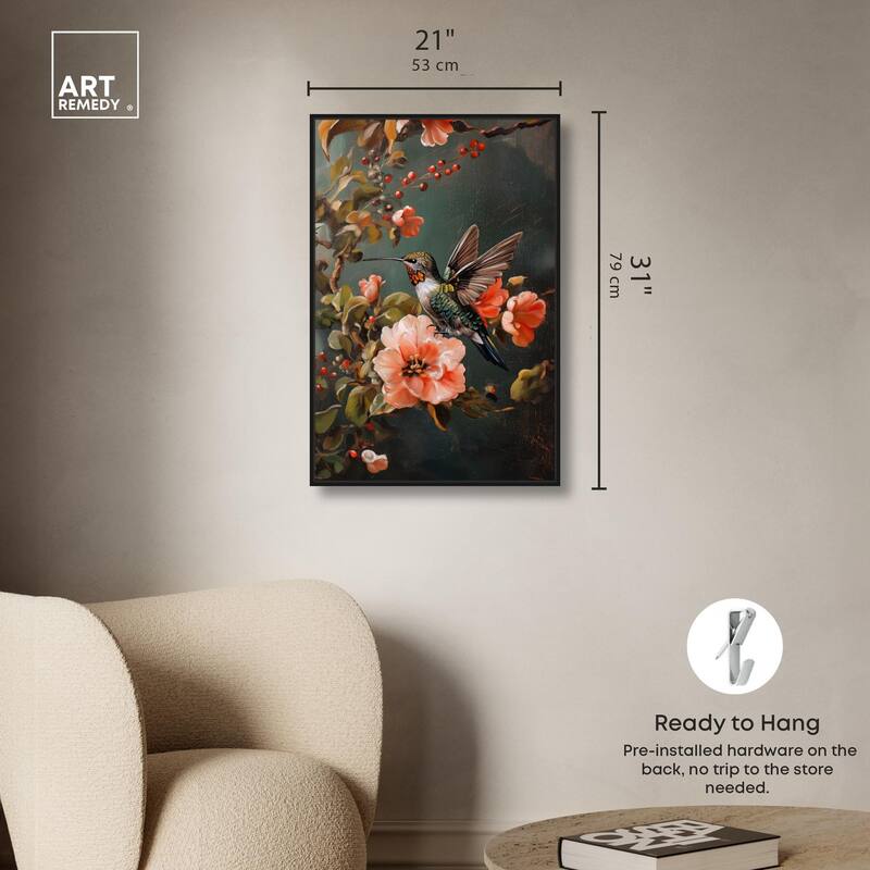 Whirring Wings I Canvas by Art Remedy