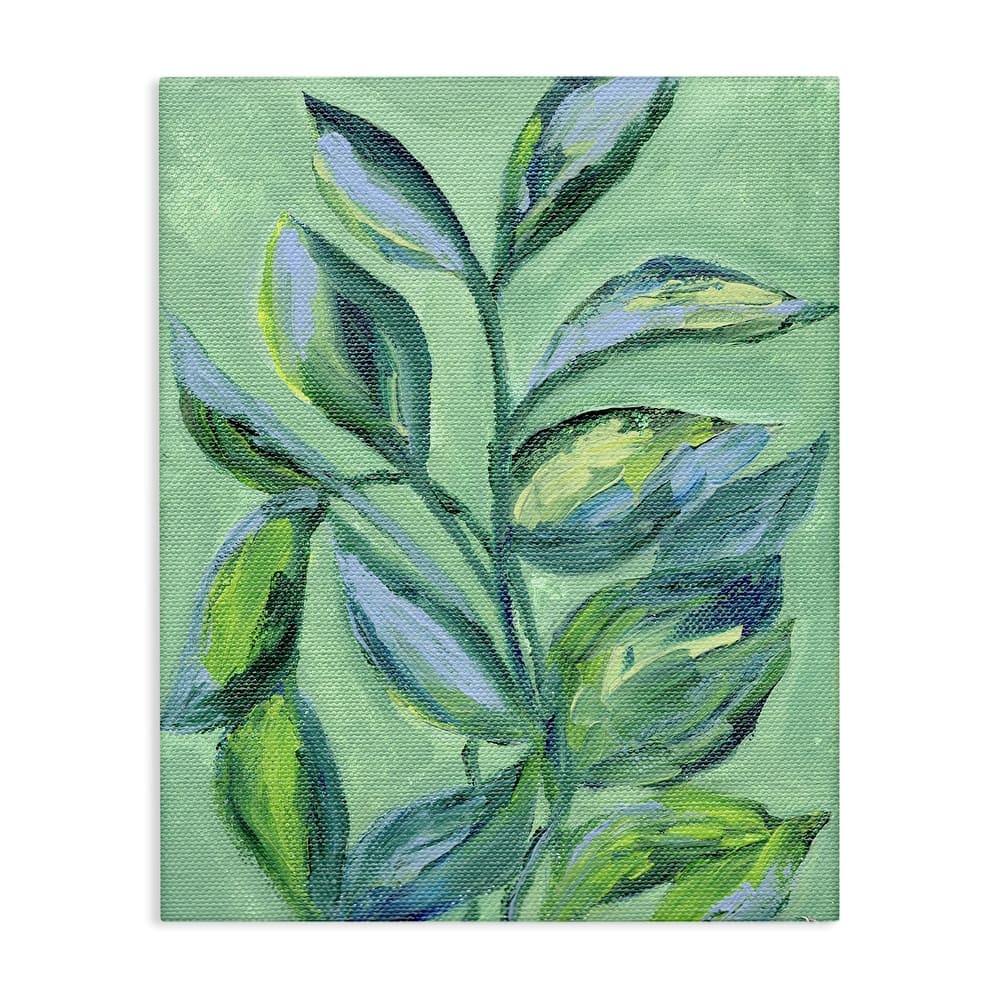 Stupell Leafy Plant Foliage Canvas Wall Art Design By Nikita Jariwala