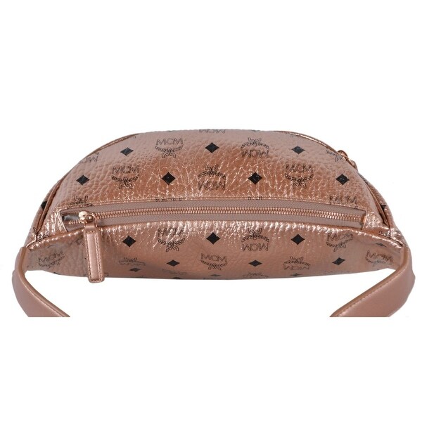 mcm rose gold fanny pack