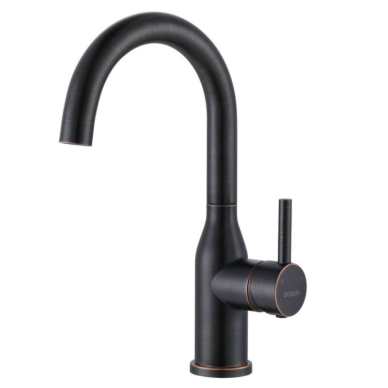 WOWOW Single Handle Bar Faucet - Oil Rubbed Bronze