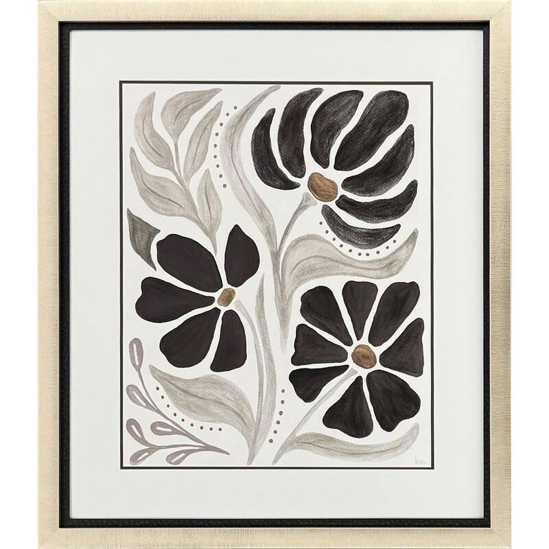 Paragon Modern Petals II Framed Art