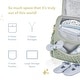 preview thumbnail 14 of 22, Hannah & Sophia Belle Convertible Diaper Backpack & Messenger Bag