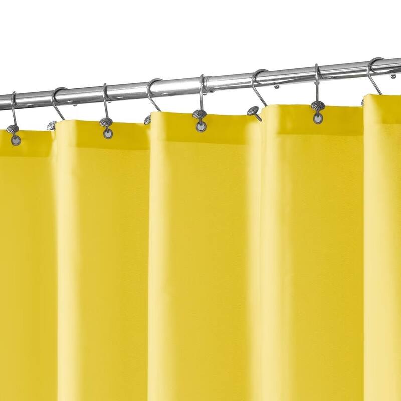 Fabric Water Repellent Shower Curtain Liner