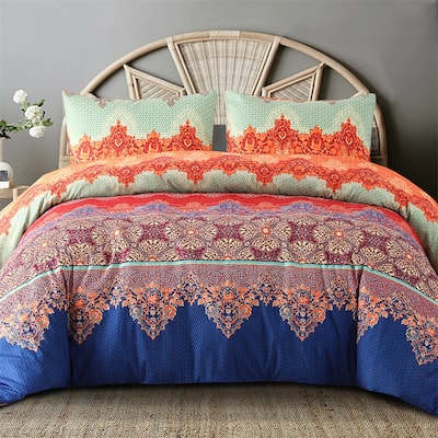 Boho Bedding Duvet Cover Set