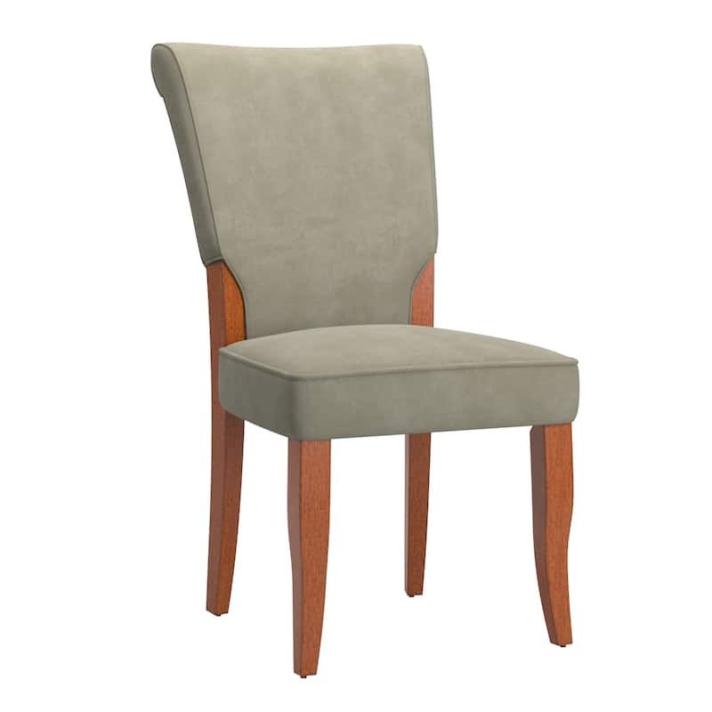Andorra Sage Velvet Upholstered Dining Chair (Set of 2) by iNSPIRE Q Classic
