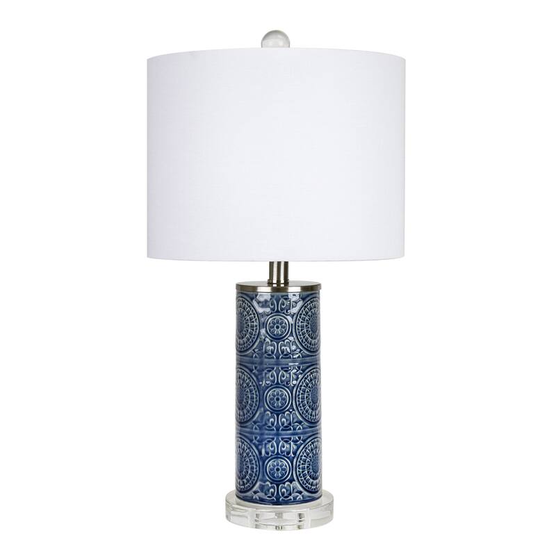 The Curated Nomad Adva 23" Ceramic Table Lamp