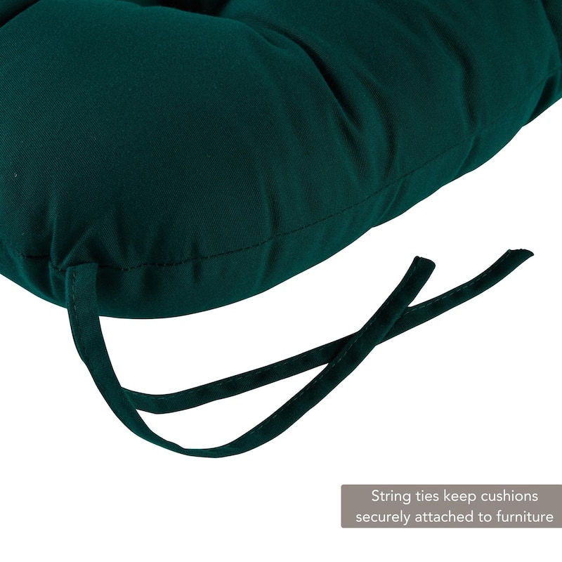 Sunbrella Tufted 20-inch Outdoor Chair Cushion