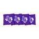 preview thumbnail 1 of 1, Stephen F. Austin State University Lumberjacks Purple Cornhole Bags All-Weather Resin Filled