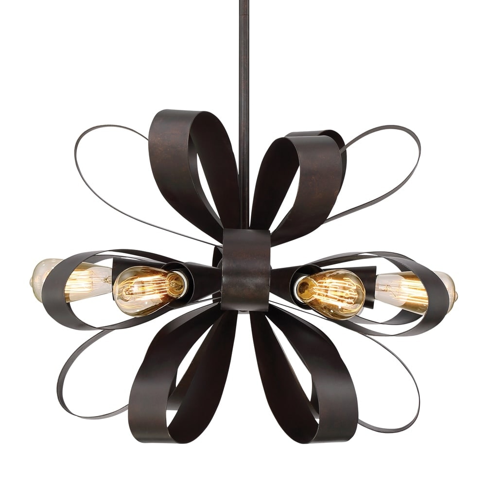 Shop Quoizel Gla2824 Gala 6 Light 24 Wide Single Tier Chandelier