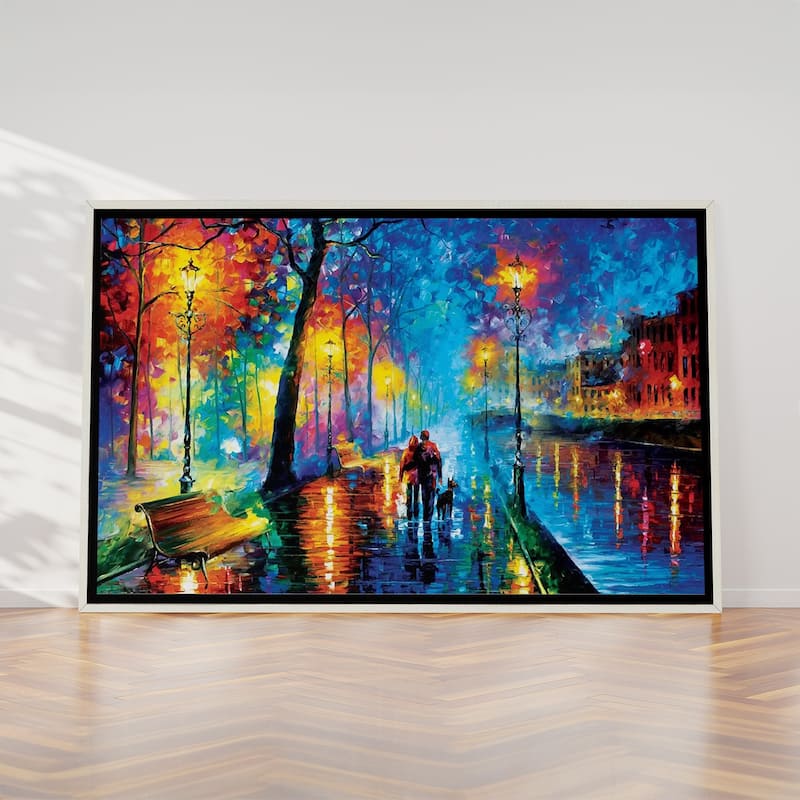 Large Wall Art, Framed Art, Colorful Art, by Leonid Afremov