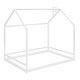 preview thumbnail 6 of 9, Size House Bed , Playhouse Design with Roof, Sturdy Pine Wood Frame, Semi-Enclosed Space