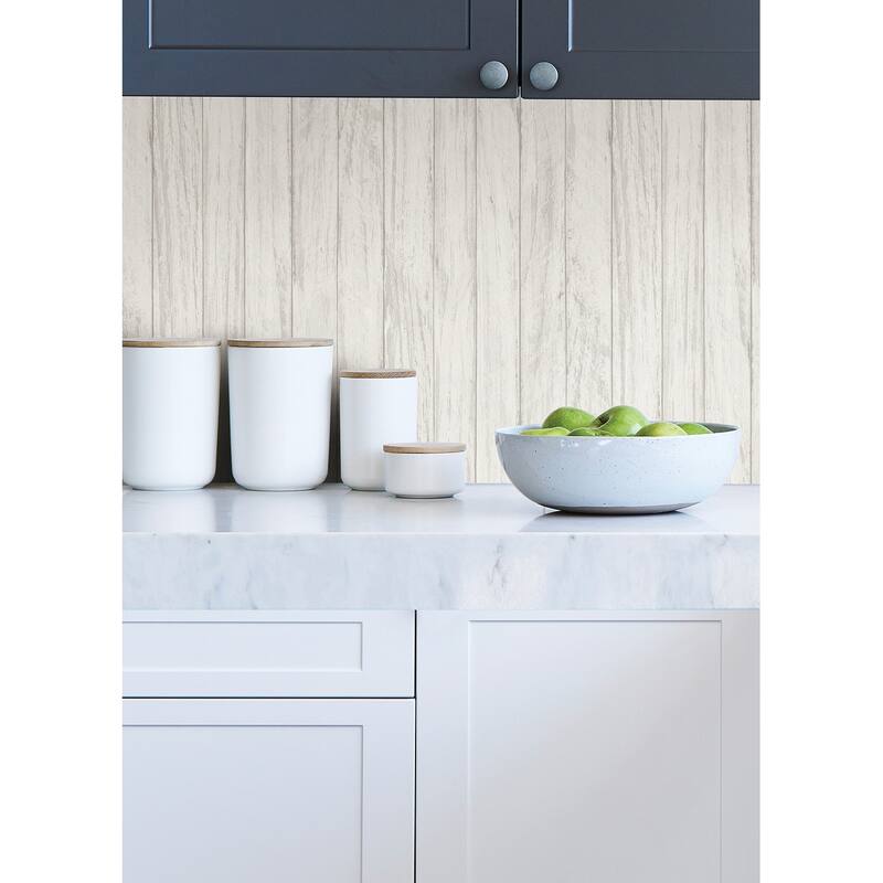 Scott Living Brixton Plank Self Adhesive Wallpaper