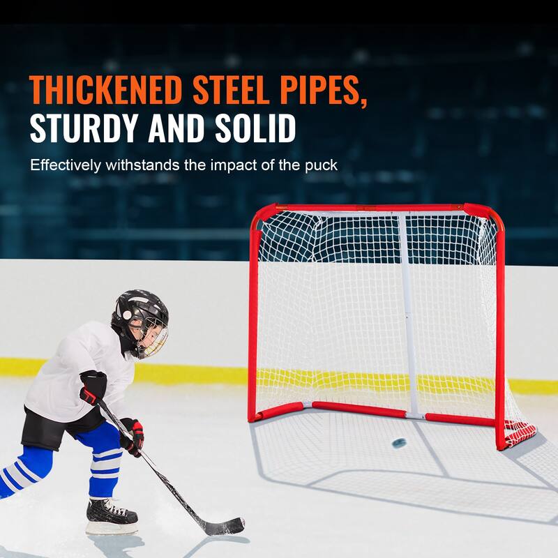 Street Hockey Net Portable Hockey Goal with Net, Easy Assemble