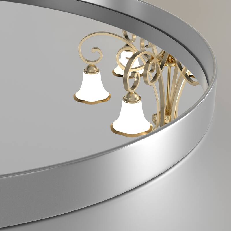 Bathroom Mirror Wall Mirror Vanity Mirror with Metal Frame (1 Piece)