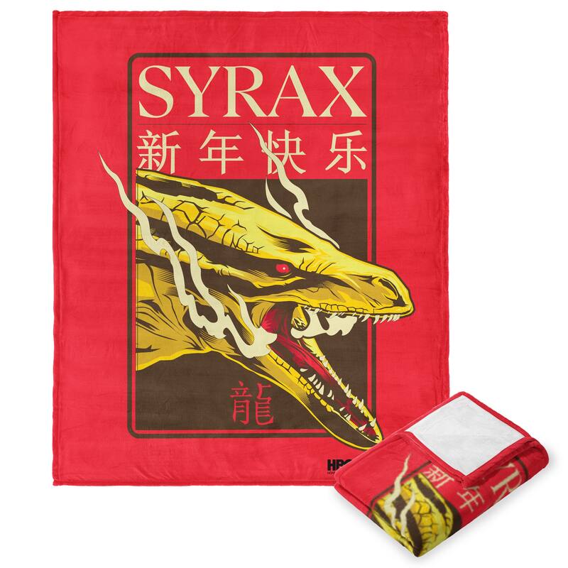 Warner Bros. Game of Thrones Year of the Dragon Syrax Silk Touch Throw Blanket