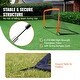 preview thumbnail 6 of 12, Portable Soccer Goal All-Weather Indoor Outdoor Soccer Goals with Carry Bag