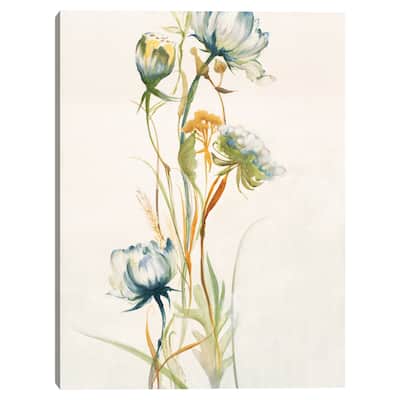 Late Summer Wildflowers I by Liz Jardine Canvas Art Print