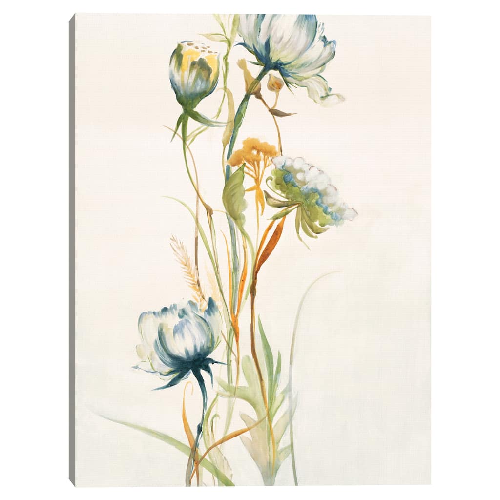 Late Summer Wildflowers I by Liz Jardine Canvas Art Print