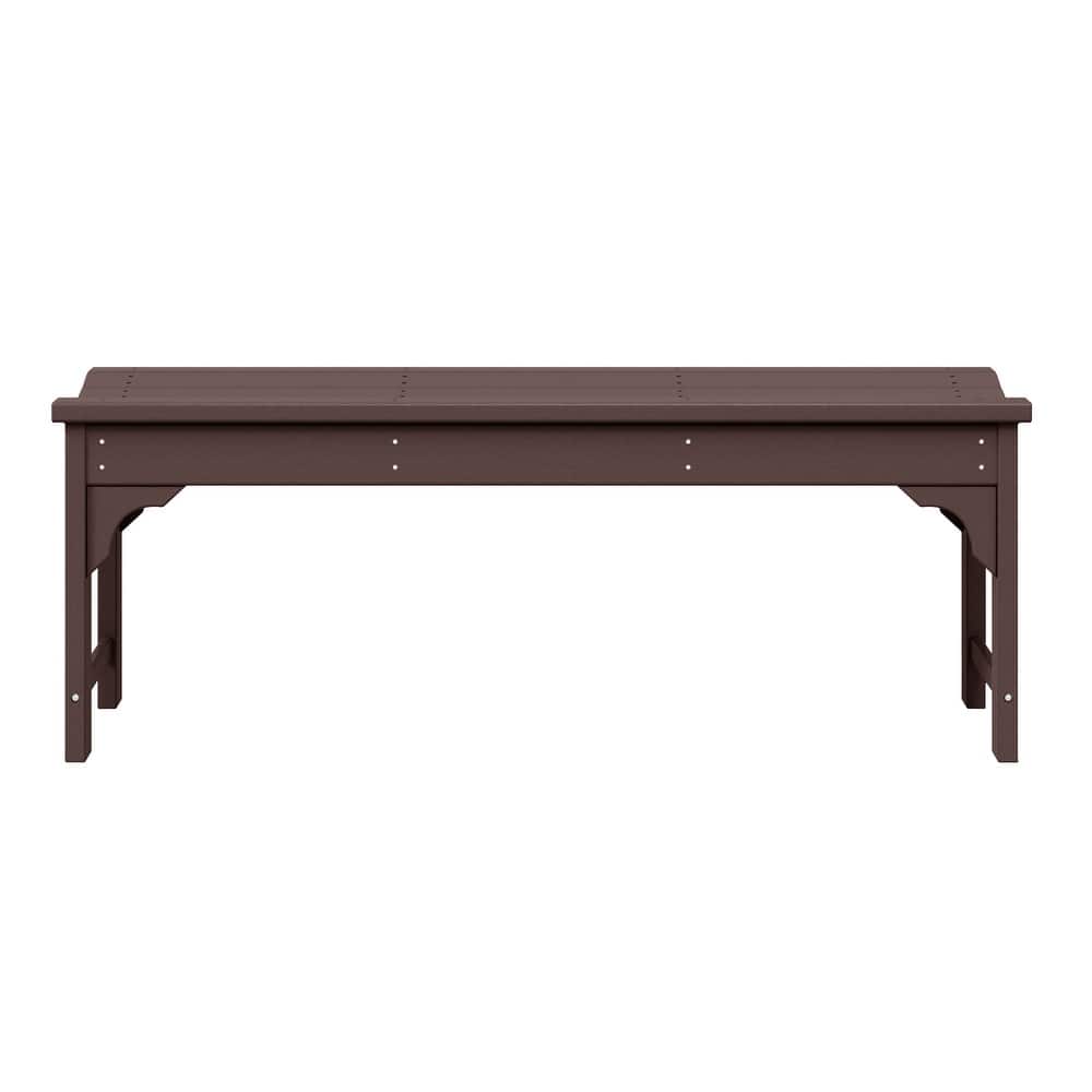 Laguna Hdpe All Weather Outdoor Patio 48" Bench