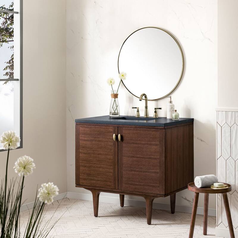 James Martin Vanities 670-V36-3CSP Amberly 36" Free Standing or Wall