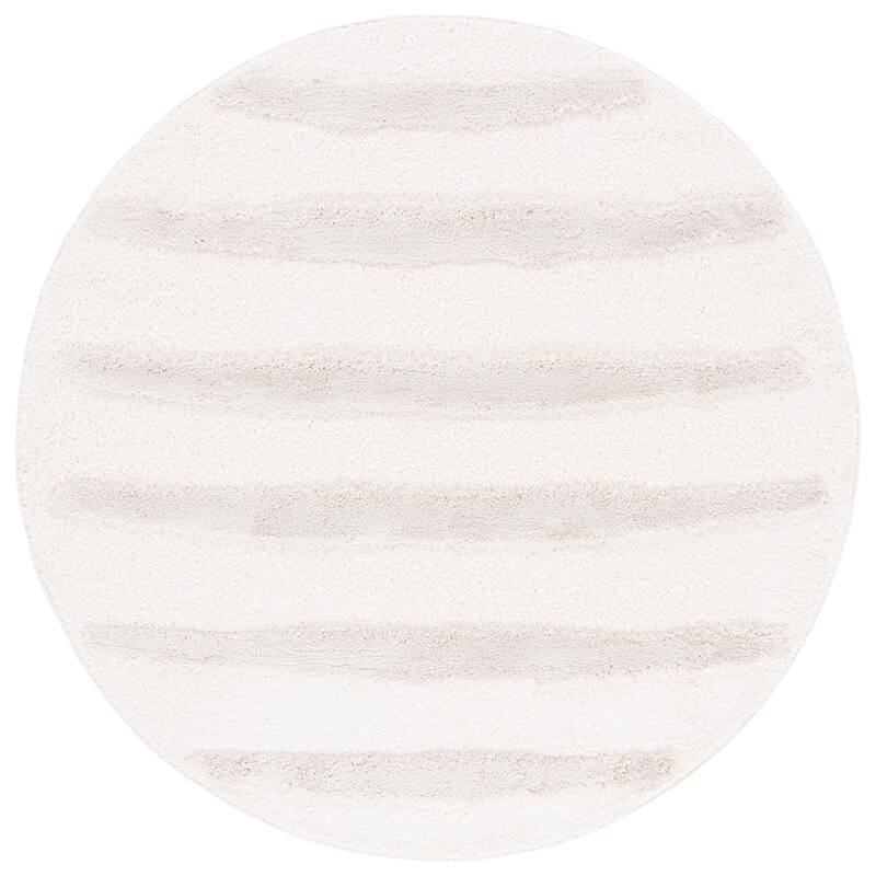 SAFAVIEH Hi-Lo Shag Agista Modern Stripe 1.6-inch Thick Rug