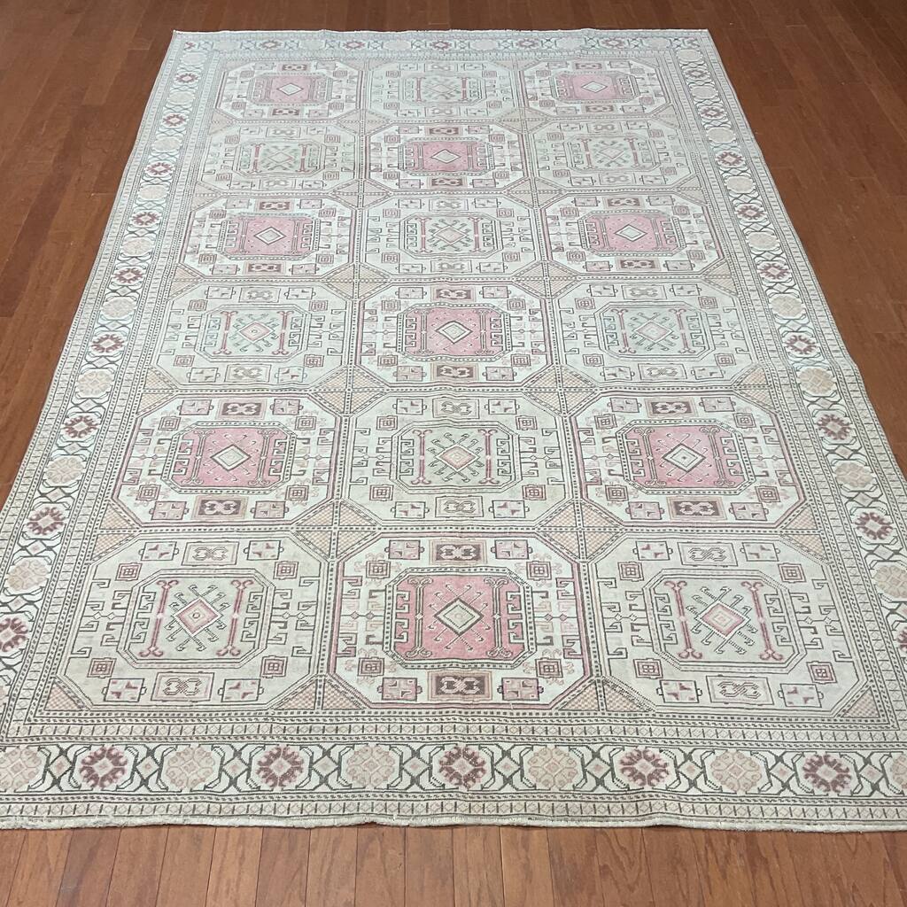 HERAT ORIENTAL Handmade Turkish Oushak Wool Rug - 6'2" x 10'