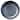 Brooklyn Charcoal Melamine Dinner Plate - 11" Everyday Dining Plate, Dishwasher Safe, 1.5" H, Charcoal Gray