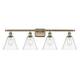 Option Clear / Antique Brass Finish